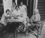 Photo of Maj Inga Tora Anna-Lisa, and Katarina