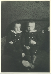 Photo of Karl with his brother Ernst