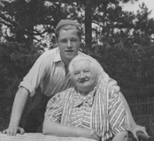 Grandson Karl-Axel and Katarina