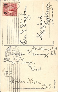 Post Card dated Aug 28, 1918