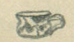 Karls teckning av en potta i brevet